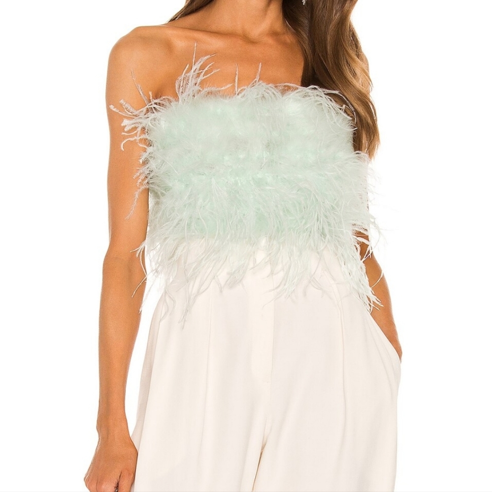 LAMARQUE feather top